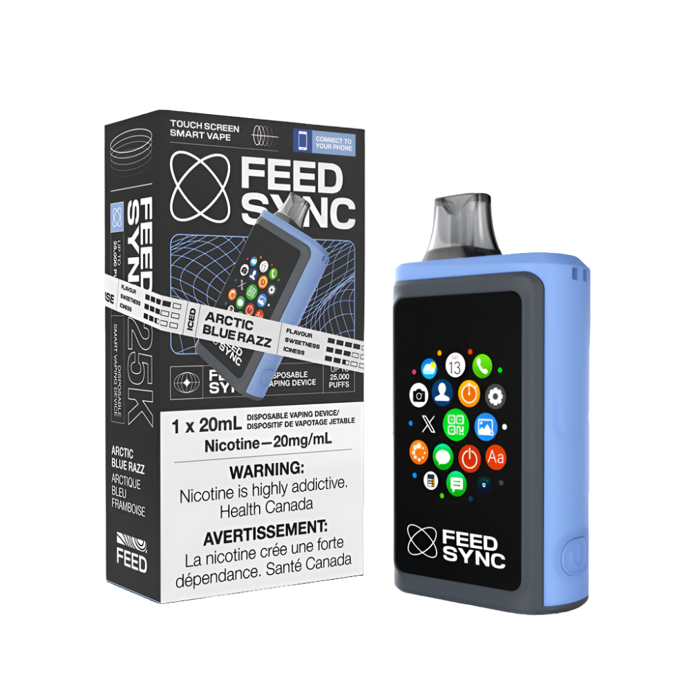 Vuse Go Arctic Menthol 20 Mg FEED Sync 25K Disposable Vape Vuse Go Arctic Menthol 20 Mg FEED Sync 25K Disposable Vape