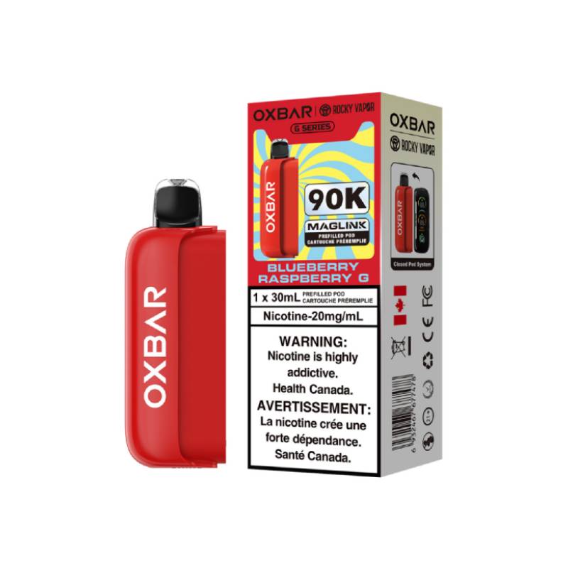 Oxbar Maglink 90K Pre-Filled Pod - Blueberry Raspberry G (G Series)