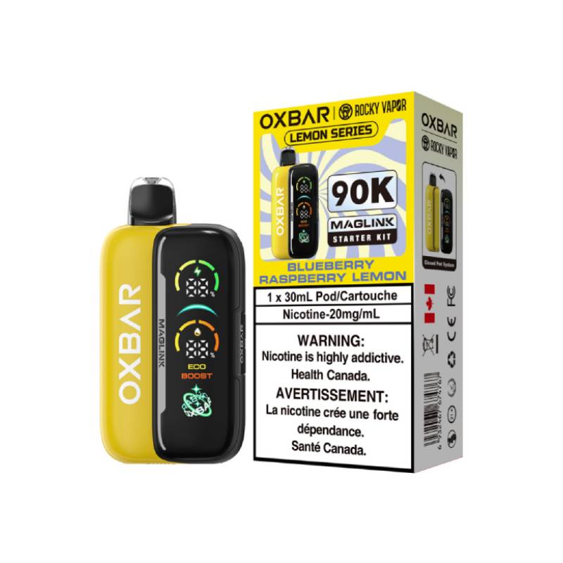 Oxbar Maglink 90K Lemon Series Starter Kit - Blueberry Raspberry Lemon