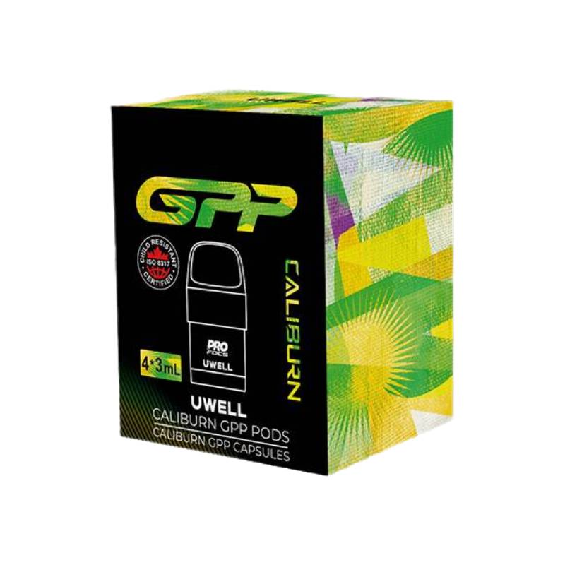 Uwell Caliburn GPP Replacement Pods 3mL (4/PK) Vapeluv Vapeshop Uwell Caliburn GPP Replacement Pods 3mL (4/PK) Vapeluv Vapeshop