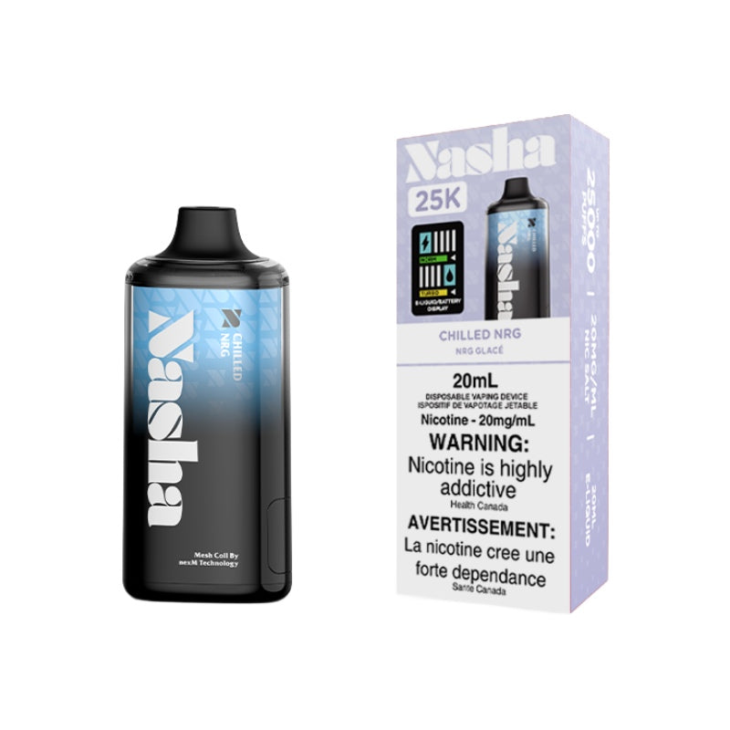 Nasha 25K Chilled NRG Disposable Vape Vapeluv Vapeshop Nasha 25K Chilled NRG Disposable Vape Vapeluv Vapeshop