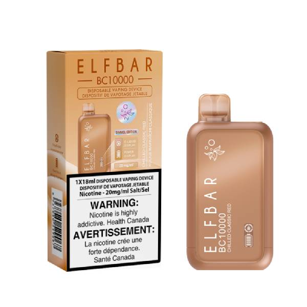 Elf Bar BC10000 Disposable Vape - Chilled Classic Red, 10000 Puffs Vapeluv Vapeshop Elf Bar BC10000 Disposable Vape - Chilled Classic Red, 10000 Puffs Vapeluv Vapeshop
