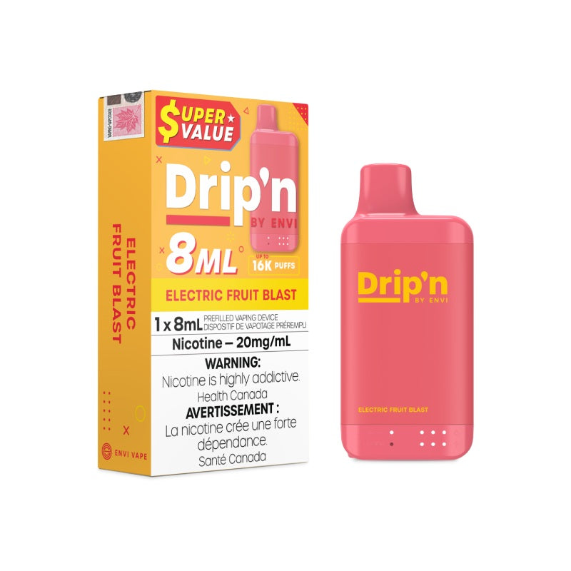 Drip'n 16k Disposable Vape Electric Fruit Blast