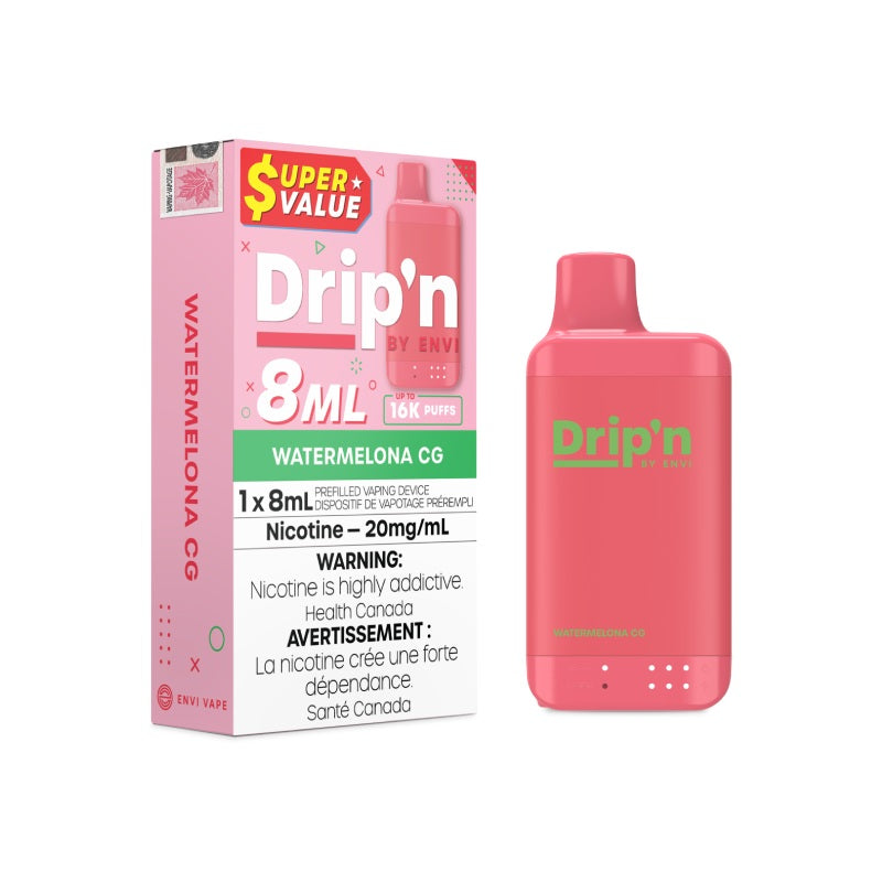Drip'n 16k Disposable Vape Watermelona CG