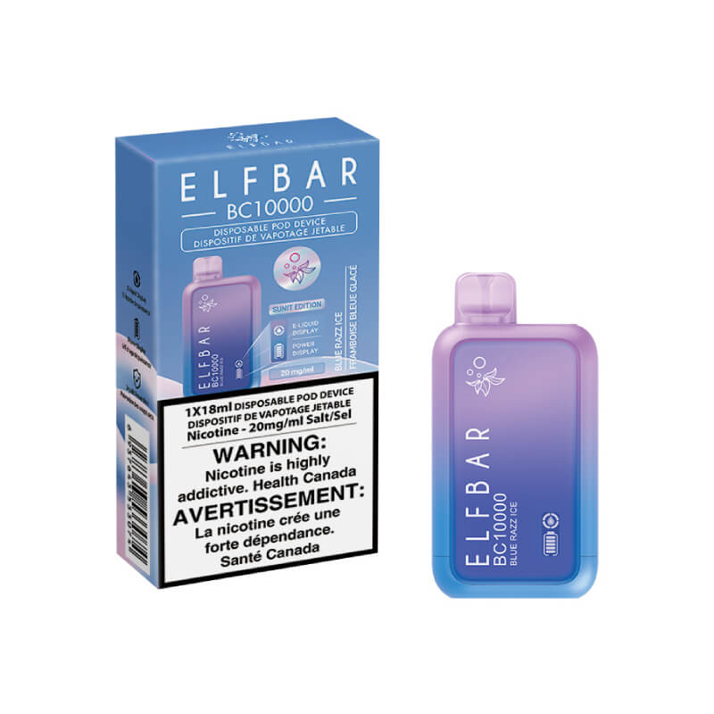 Elf Bar BC10000 Disposable Vape Blue Razz Ice 10000 Puffs Vapeluv Elf Bar BC10000 Disposable Vape Blue Razz Ice 10000 Puffs Vapeluv