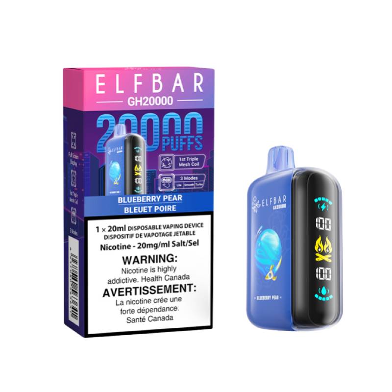 Liquido Elf Bar Blueberry Elf Bar GH20000 Liquido Elf Bar Blueberry Elf Bar GH20000