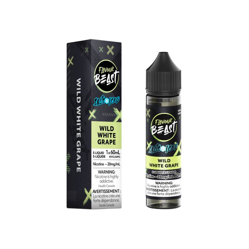 Flavour Beast - Salt Nic Wild White Grape 60mL Vape Juice Vapeluv Vapeshop Flavour Beast - Salt Nic Wild White Grape 60mL Vape Juice Vapeluv Vapeshop