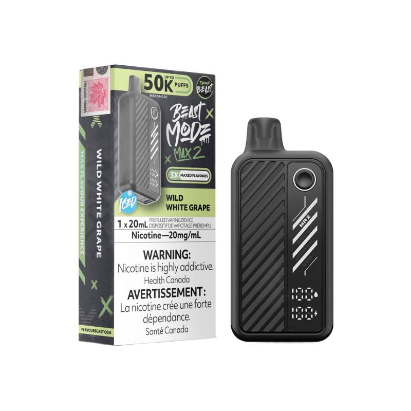 Flavour Beast - Beast Mode Max 2 50K Wild White Grape