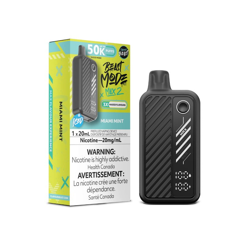 Flavour Beast - Beast Mode Max 2 50K Miami Mint Vapeluv Vapeshop Flavour Beast - Beast Mode Max 2 50K Miami Mint Vapeluv Vapeshop