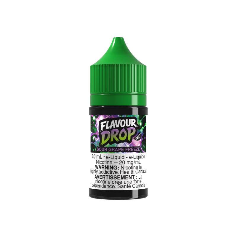 Flavour Drop - Sour Grape Freeze Vape Juice 30mL