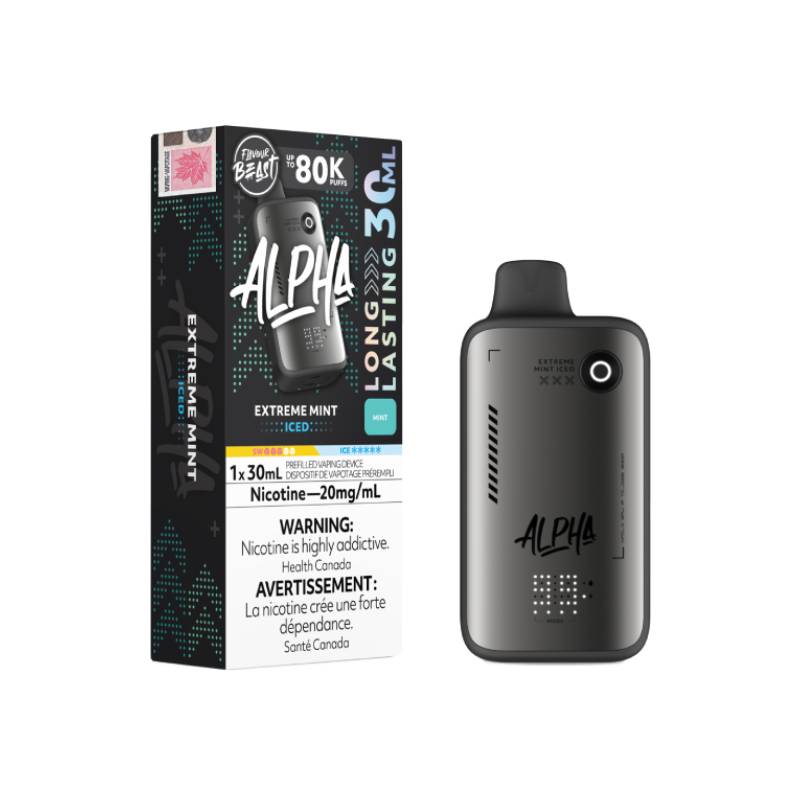 Flavour Beast - Alpha Extreme Mint Iced 80K Disposable Vape