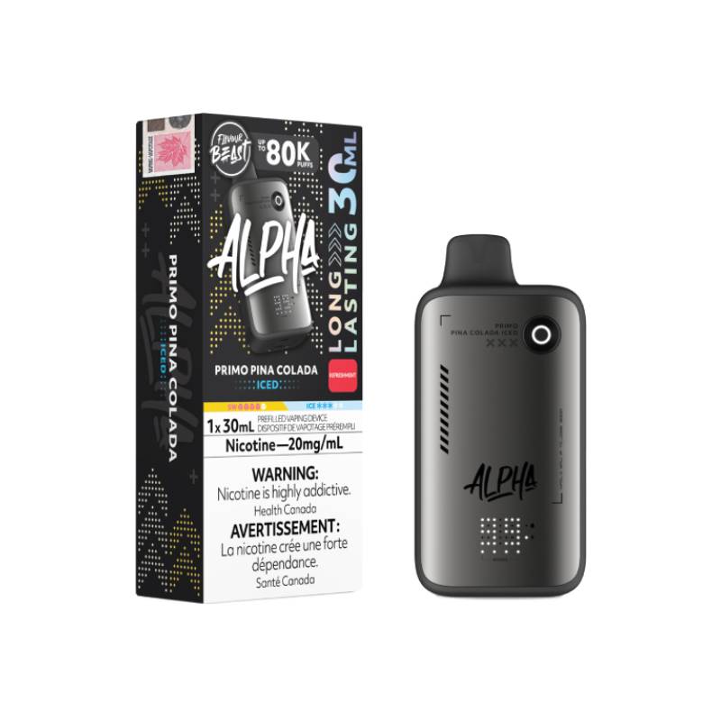 Flavour Beast - Alpha Primo Pina Colada Iced 80K Disposable Vape