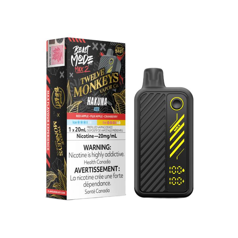 Flavour Beast - Beast Mode Max 2 50K Hakuna Iced