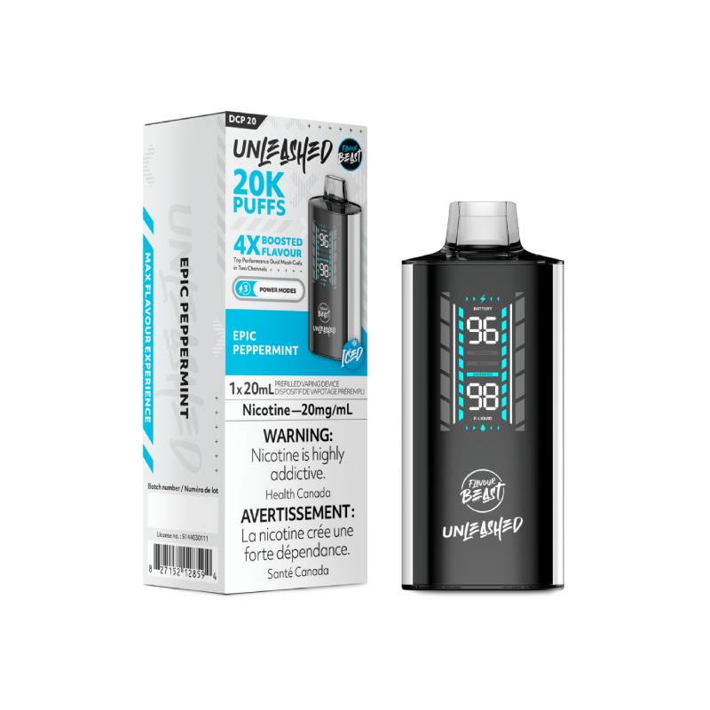 Flavour Beast - Epic Peppermint Unleashed DCP 20K Disposable , 20ML Vapeluv Vapeshop Flavour Beast - Epic Peppermint Unleashed DCP 20K Disposable , 20ML Vapeluv Vapeshop