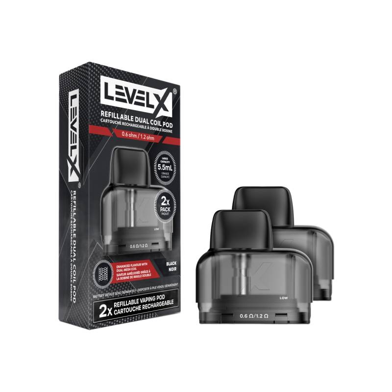 Level X Refillable Dual Coil Pod (2/pk)