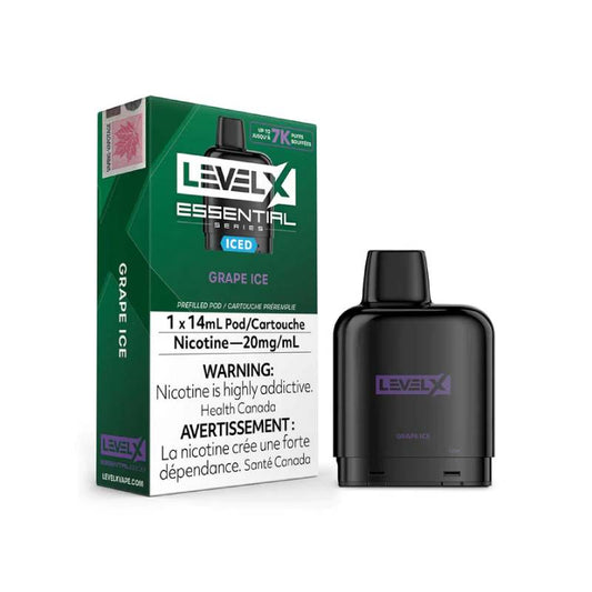 Flavour Beast Level X Essential Pods - Grape Ice, 14 ml