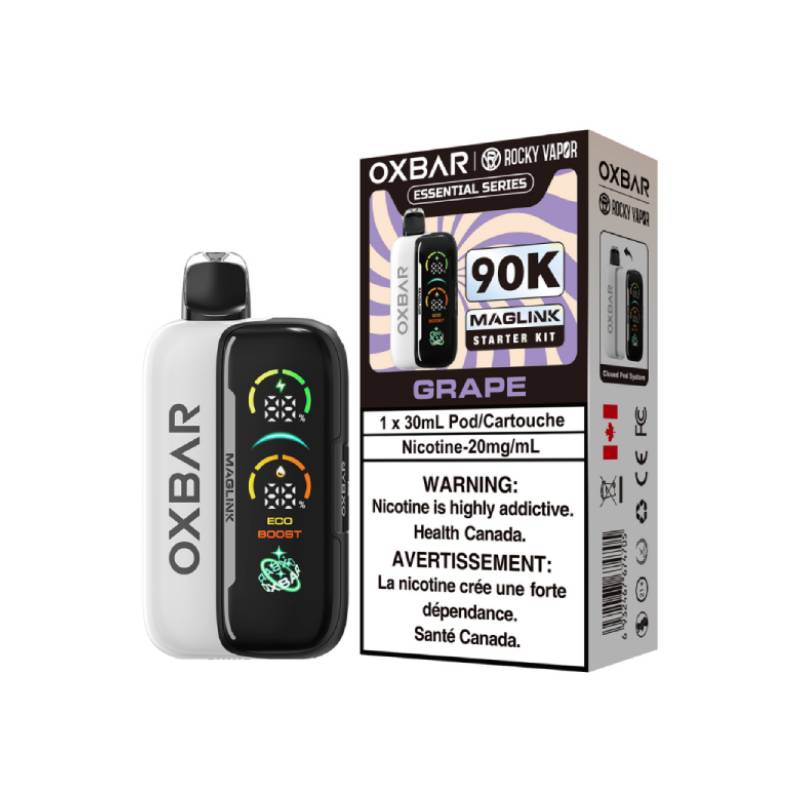Oxbar Maglink 90K Essential Series Starter Kit - Grape