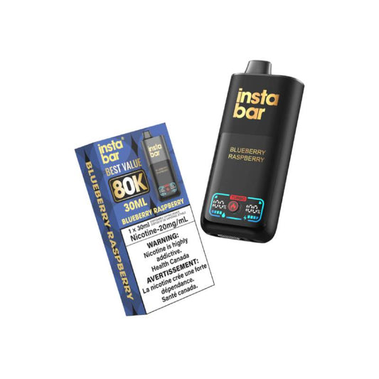 Insta Bar 80k Disposable Vape Blueberry Raspberry