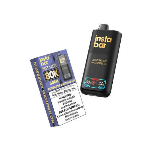 Insta Bar 80k Disposable Vape Blueberry Watermelon