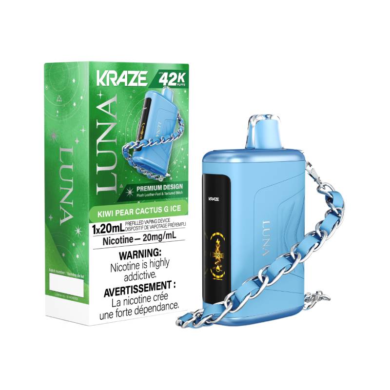Kraze Luna 42K - Kiwi Pear Cactus G Ice Vapeluv Vapeshop Kraze Luna 42K - Kiwi Pear Cactus G Ice Vapeluv Vapeshop
