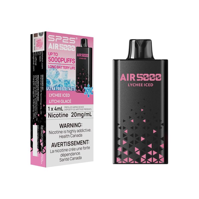 SP2S AIR 5000 - Lychee Iced Disposable Vape