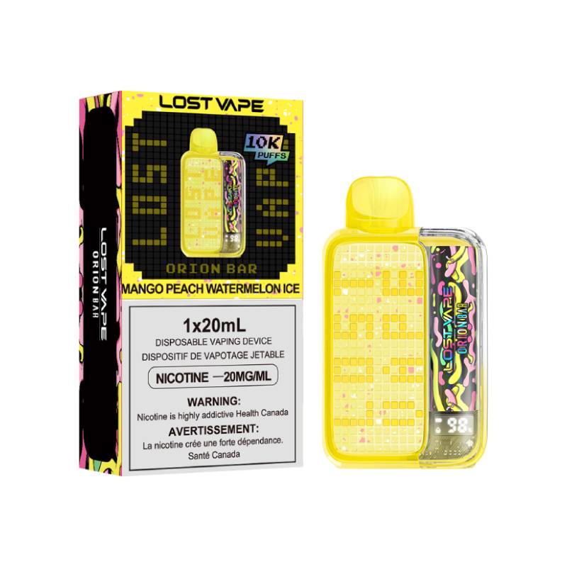 Lost Vape Orion Bar 10K - Mango Peach Watermelon Ice, 10000 Puffs