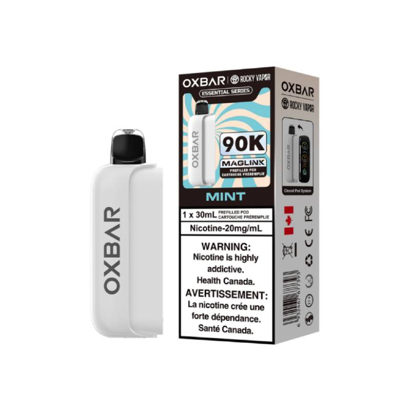 Oxbar Maglink 90K Pre-Filled Pod - Mint (Essential Series)