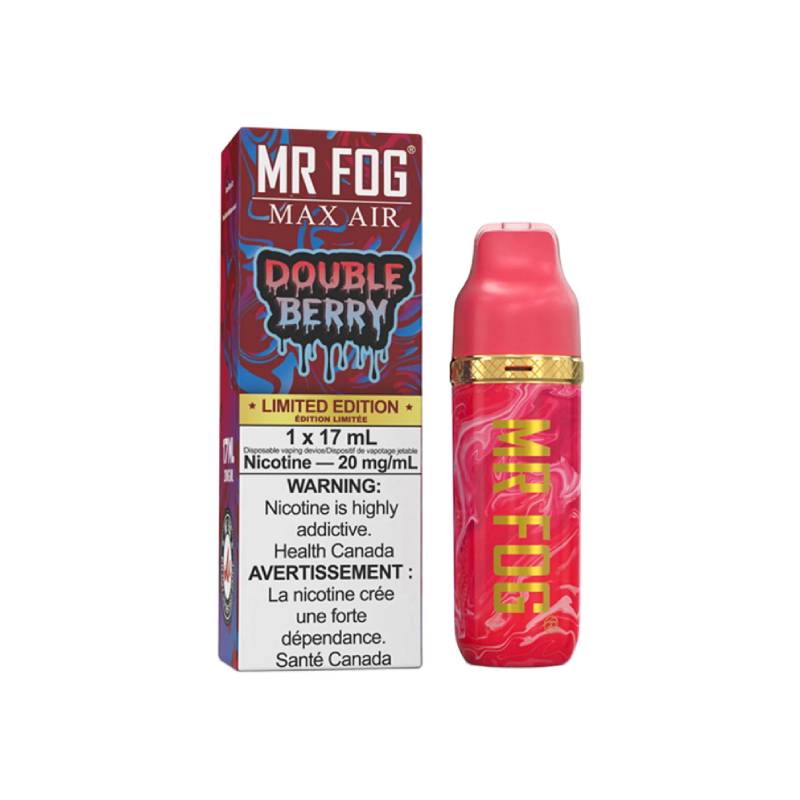 Mr Fog Max Air MA8500 Disposable - Double Berry, 8500 Puffs Vapeluv Vapeshop Mr Fog Max Air MA8500 Disposable - Double Berry, 8500 Puffs Vapeluv Vapeshop