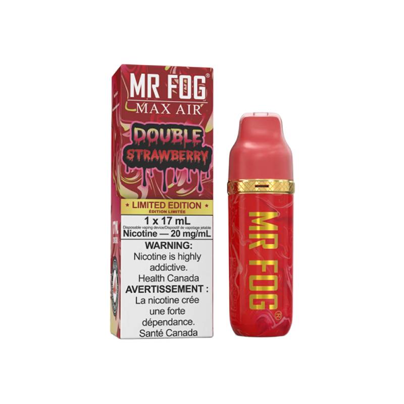 Mr Fog Max Air MA8500 Disposable - Double Strawberry, 8500 Puffs Vapeluv Vapeshop Mr Fog Max Air MA8500 Disposable - Double Strawberry, 8500 Puffs Vapeluv Vapeshop