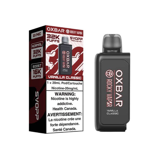 OxBar Svopp 32k Pod - Vanilla Classic, 20mL