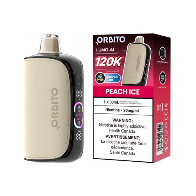 Orbito AI 120K - Peach Ice Disposable Vape