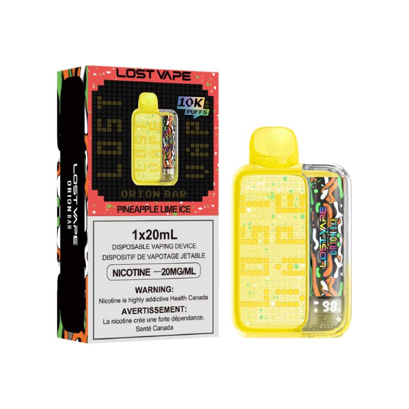 Lost Vape Orion Bar 10K - Pineapple Lime Ice, 10000 Puffs Vapeluv Vapeshop Lost Vape Orion Bar 10K - Pineapple Lime Ice, 10000 Puffs Vapeluv Vapeshop