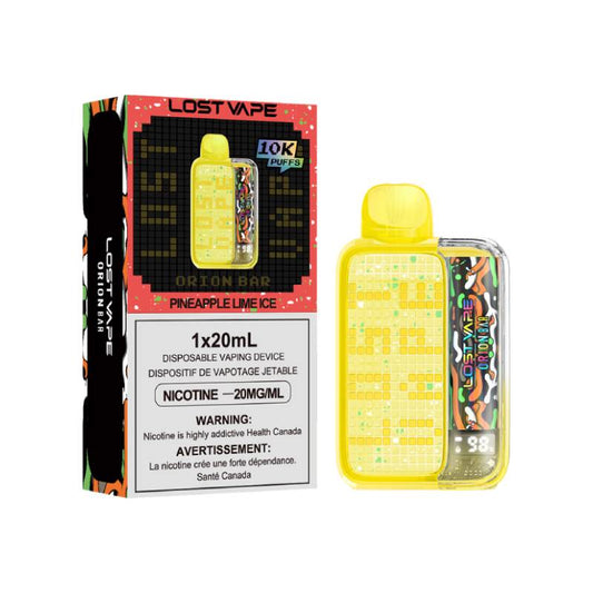 Lost Vape Orion Bar 10K - Pineapple Lime Ice, 10000 Puffs