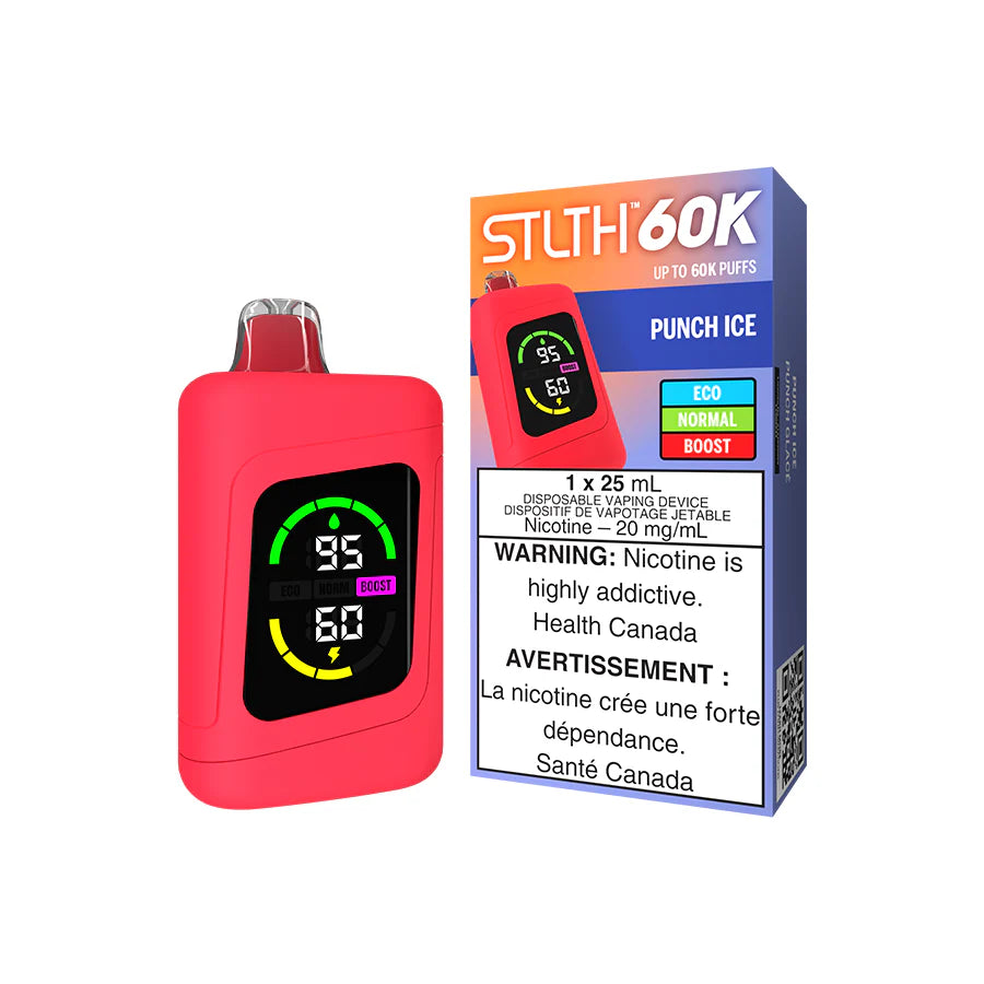 STLTH 60K Disposable Vape - Punch Ice Vapeluv Vapeshop STLTH 60K Disposable Vape - Punch Ice Vapeluv Vapeshop