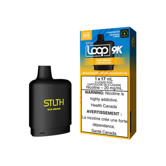 STLTH Loop 9K Pods - Blue Lemons