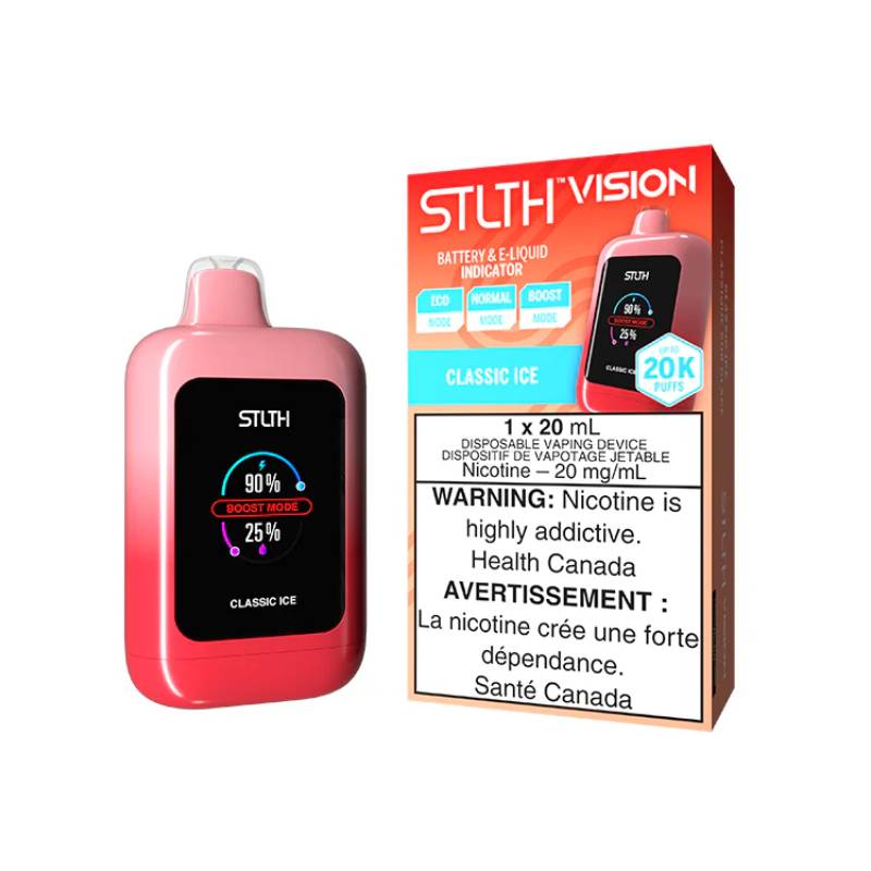STLTH - Vision Classic Ice 20K Disposable Vape, 20mL Vapeluv Vapeshop STLTH - Vision Classic Ice 20K Disposable Vape, 20mL Vapeluv Vapeshop