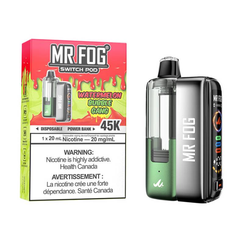 Mr Fog Switch 15000 Price Mr Fog Switch SW15000 - Cola Gummy Ice Disposable  - .99 MR FOG BACK AT IT WITH BRAND NEW FLAVORS! 15,000 PUFFS of 14 CRAZY  new combinations,