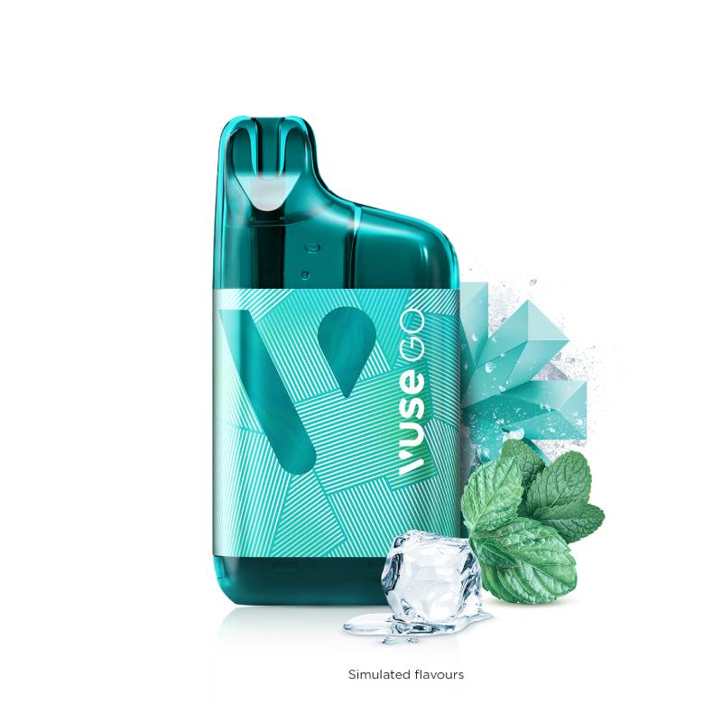 Vuse Go 5000 Disposable Vape - Mint Ice, 10mL Vapeluv Vapeshop Vuse Go 5000 Disposable Vape - Mint Ice, 10mL Vapeluv Vapeshop