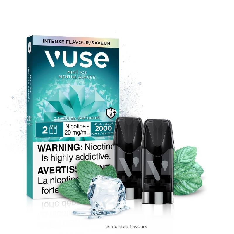 Vuse Pods - Mint Ice, 2mL (2 Pods/PK) Vapeluv Vapeshop Vuse Pods - Mint Ice, 2mL (2 Pods/PK) Vapeluv Vapeshop