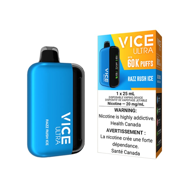 VICE - Ultra 60K Razz Rush Ice Vapeluv Vapeshop VICE - Ultra 60K Razz Rush Ice Vapeluv Vapeshop