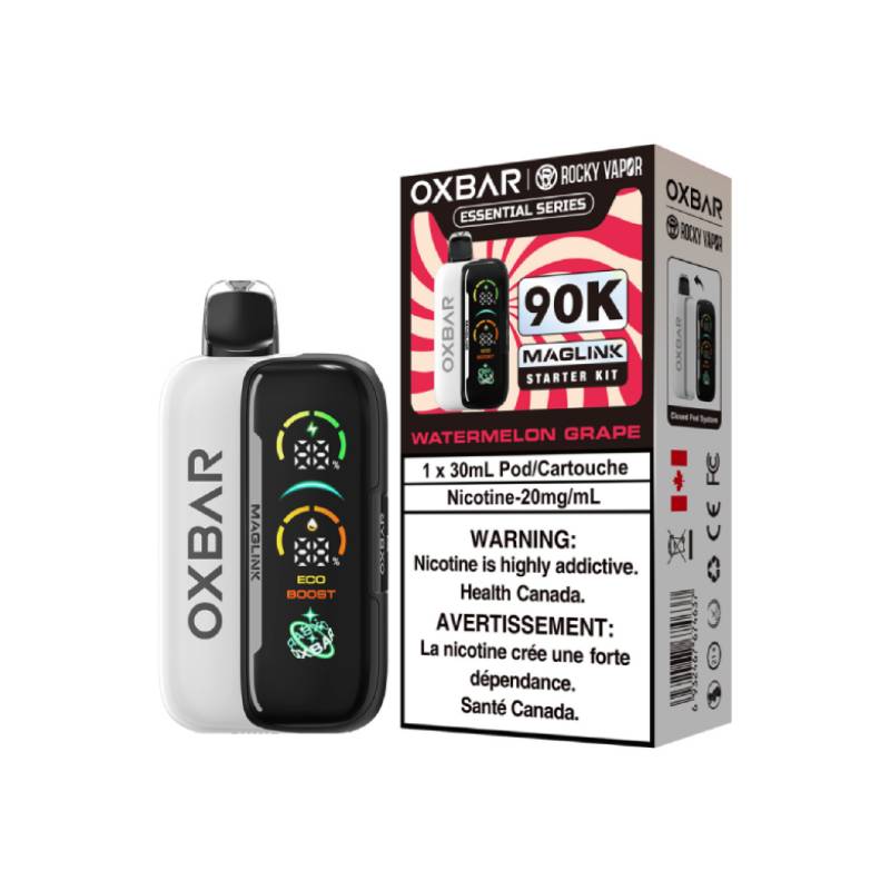 Oxbar Maglink 90K Essential Series Starter Kit - Watermelon Grape