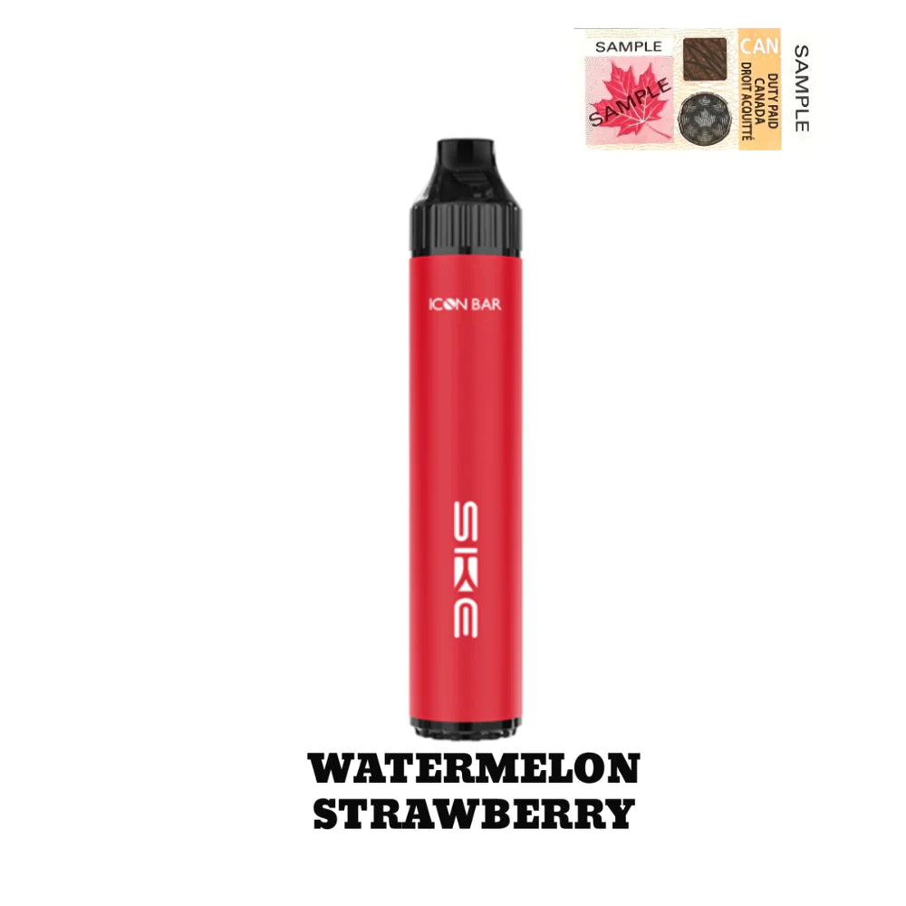Icon Bar Strawberry Watermelon Disposable Vape | Vapeluv.com Vapeluv Vapeshop Icon Bar Strawberry Watermelon Disposable Vape | Vapeluv.com Vapeluv Vapeshop