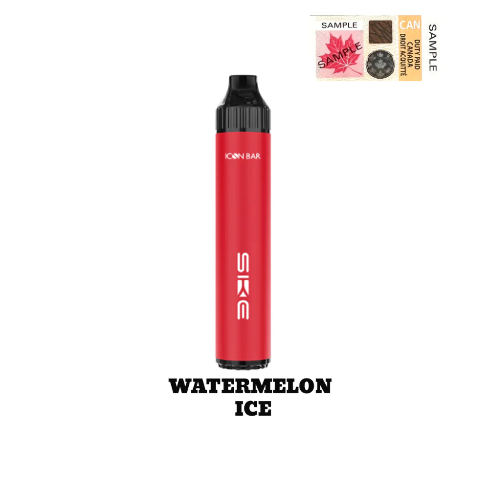 Icon Bar Watermelon Ice Disposable Vape | Vapeluv.com Vapeluv Vapeshop Icon Bar Watermelon Ice Disposable Vape | Vapeluv.com Vapeluv Vapeshop