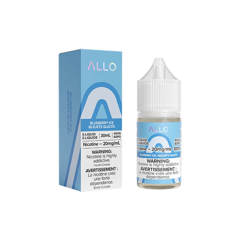 Allo Blueberry Ice Salt E-Liquid