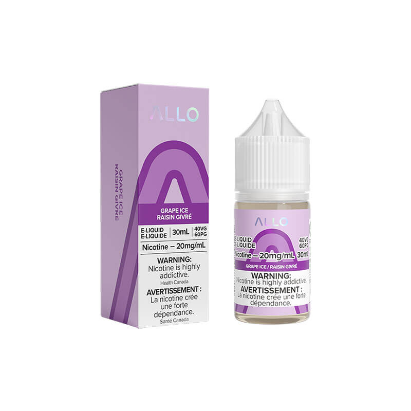 Allo Grape Ice Salt E-Liquid