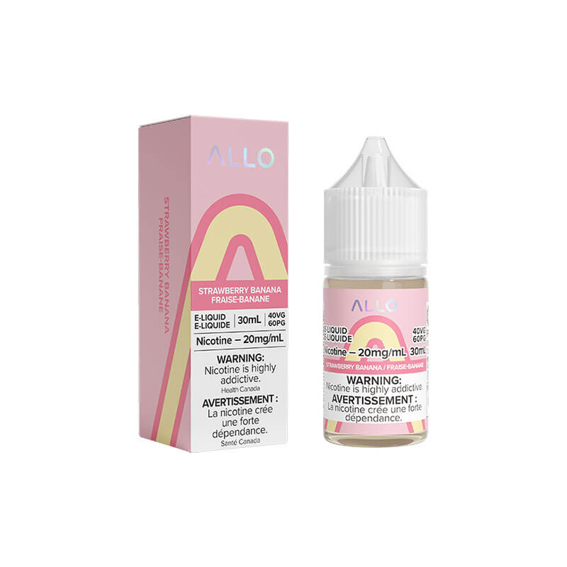 Allo Strawberry Banana Salt E-Liquid