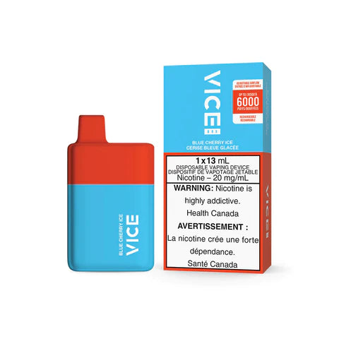 Vice Box Blue Cherry Ice Disposable Vape