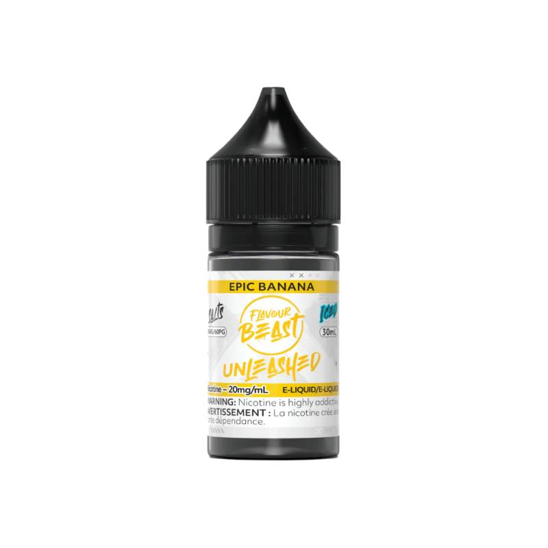 Flavour Beast Unleashed Salts E-Liquid - Epic Banana, 30ML