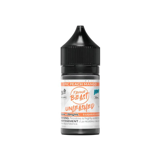 Flavour Beast Unleashed Salts E-Liquid - Epic Peach Mango, 30ML