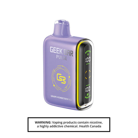 Geek Bar Pulse 9000 Puffs Grape Honeydew Ice Disposable Vape
